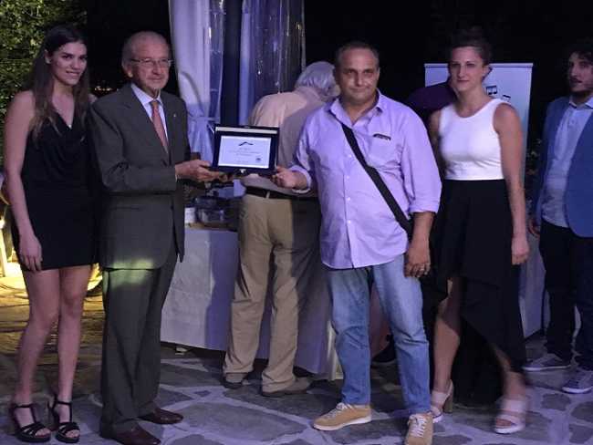 AronaCalcio Presidente ElioFortis DG AntonioNotte Premiazione Vittoria Campionato