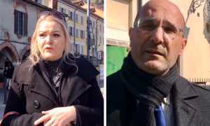 Arona manifestazione pace Fermi