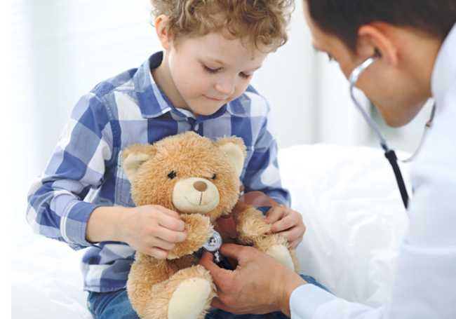 Bambino medico