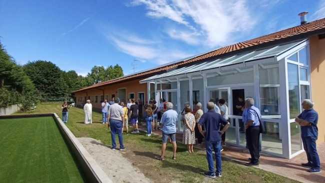 Borgo Ticino bocce serra solare