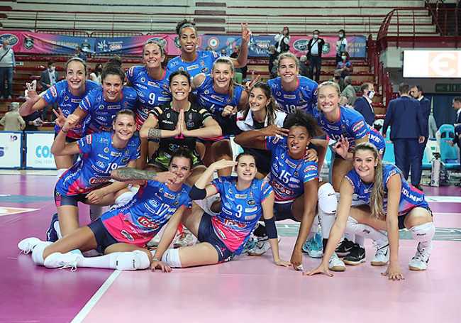 Novara volley Cuneo