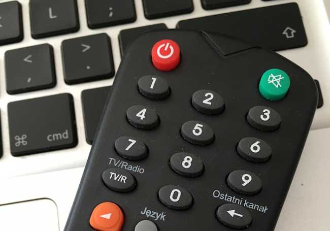 Telecomando televisore