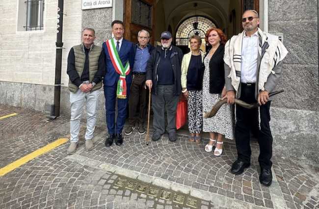 arona 7 pietre inciampo