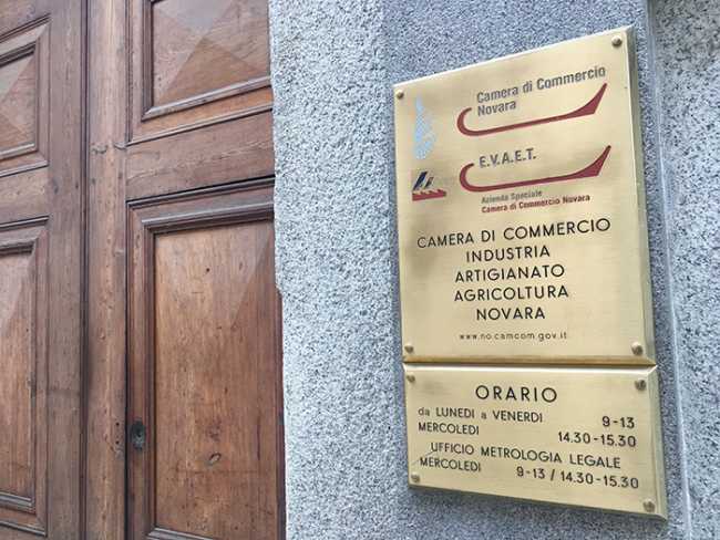 camera commercio novara