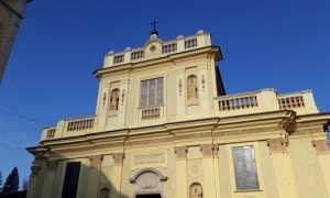 castelletto ticino chiesa parrocchiale foto