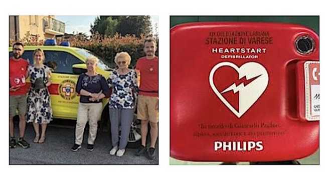 defibrillatore castelletto varese