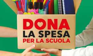 dona spesa scuola