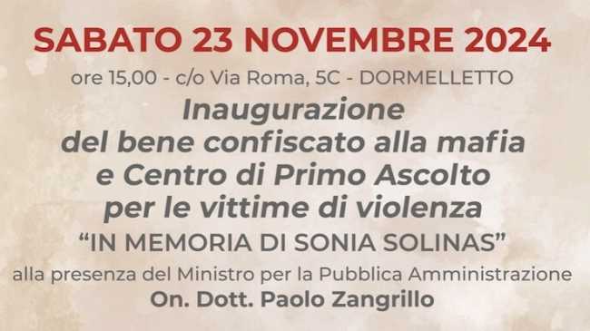 dormelletto inaugur centro ascolto viol