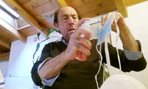 dotto colletta mascherina