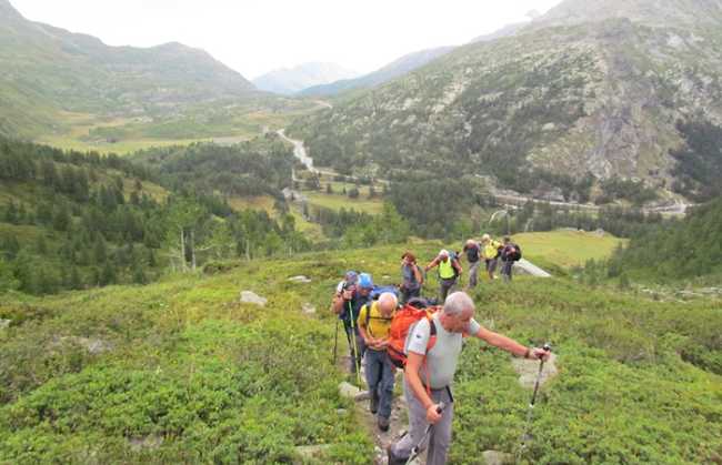 fabbri salita montagna brutto tempo