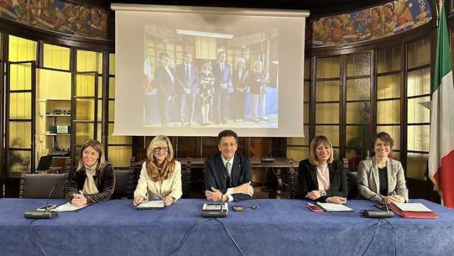 foto conferenza stampa 10 gennaio 2025