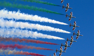 frecce tricolori formazione