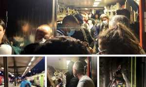 frontalieri bloccati treno mix 20