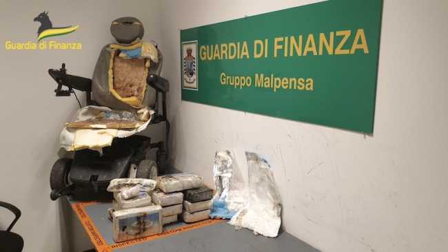 gdf malpensa sequestro