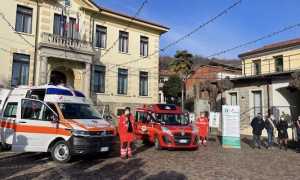 inaugurazione mezzi ambulanza vergante