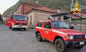 incendio stazione laveno mombello