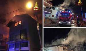incendio tetto colazza dic 19