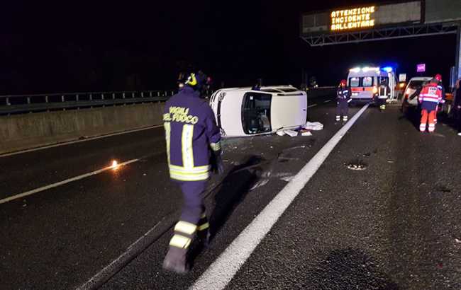 incidente autostrada cappotto feb 18