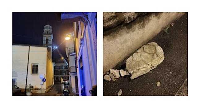 invorio fulmine chiesa