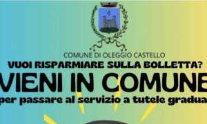 oleggio castello sport bollette