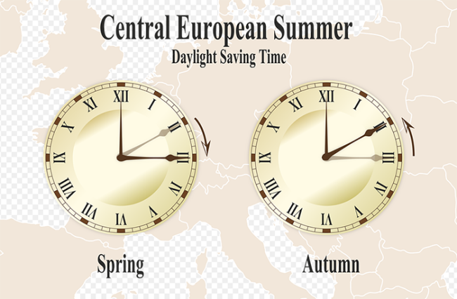 ora solare legale orologi lancette