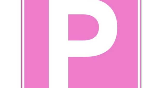 parcheggio rosa