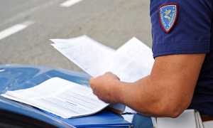 polizia stradale documenti agente