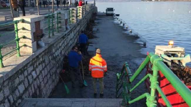 pulizia lungolago arona