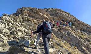 salita sentiero fabbri montagna rosswald