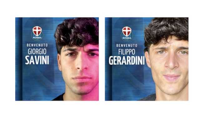 savini gerardini novara fc