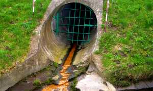 scarico fogna acqua