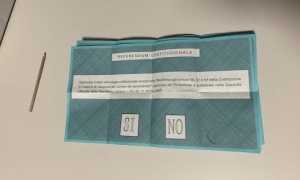 scheda referendum