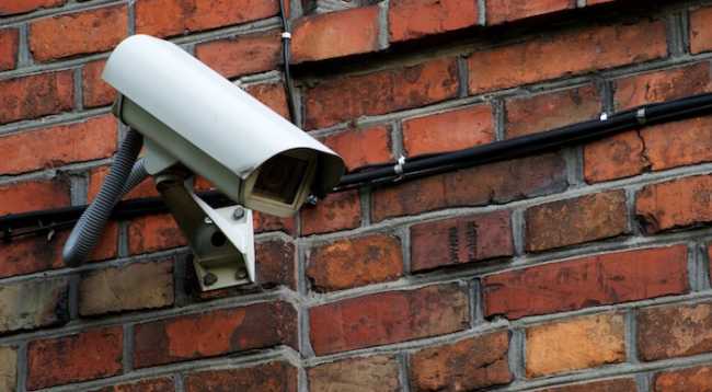 telecamera di sorveglianza