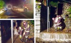 vigili fuoco danni acqua arona