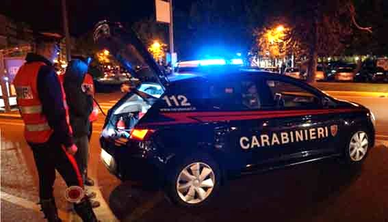 carabinieri movida arona