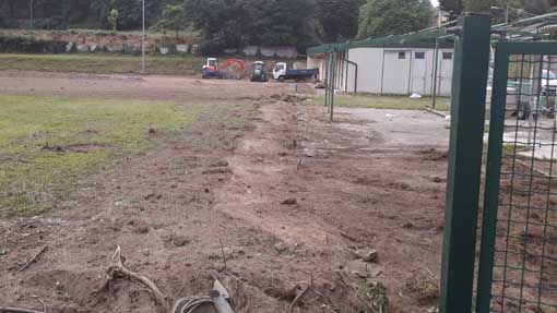 lavori campo via montenero