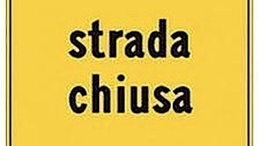 strada chiusa
