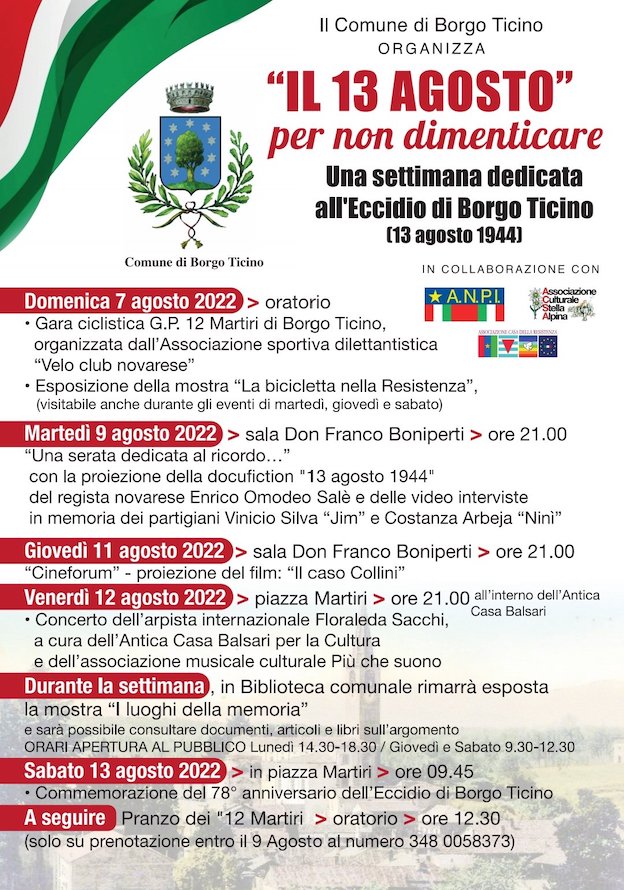 borgo ticino martiri