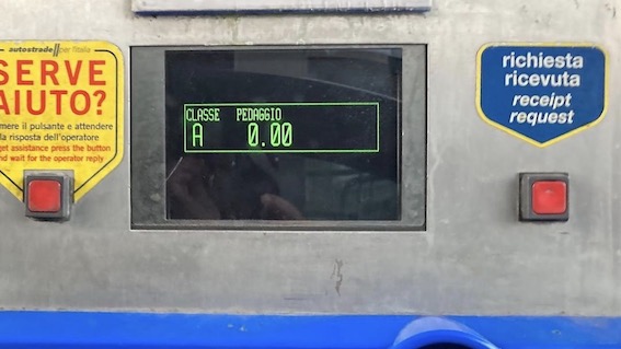 pedaggio casello 