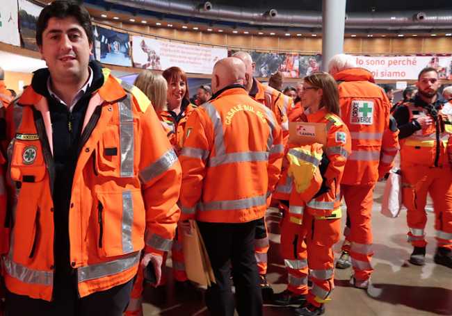 Ambulanza vergante Giaime