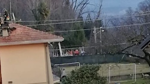 pombia incendio canna fumaria