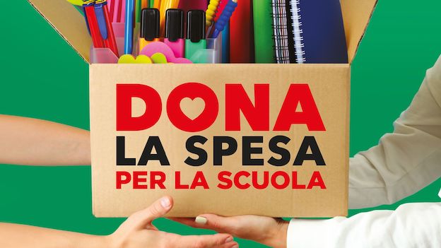 dona spesa scuola